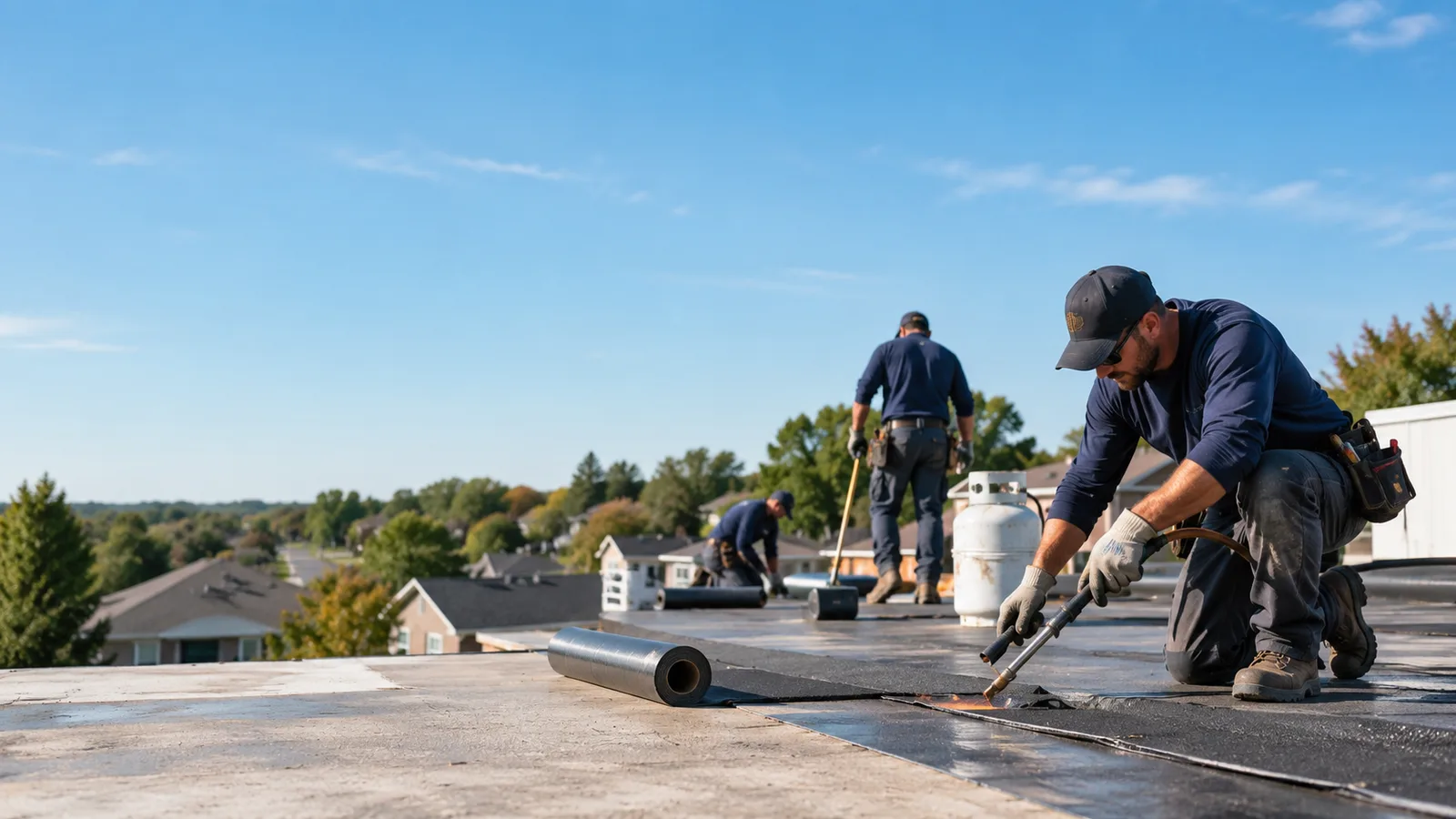 Flat Roof Leak Repair providers in Fletcher, OK